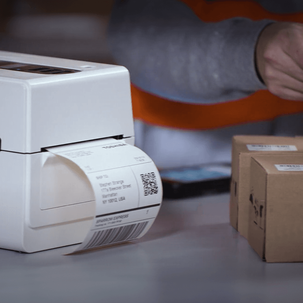 toshiba label printer