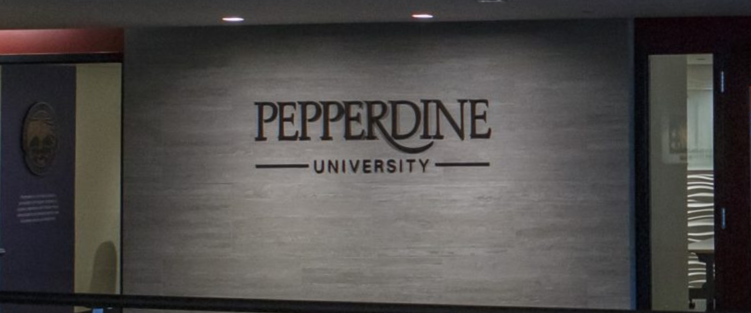 Pepperdine University Sign