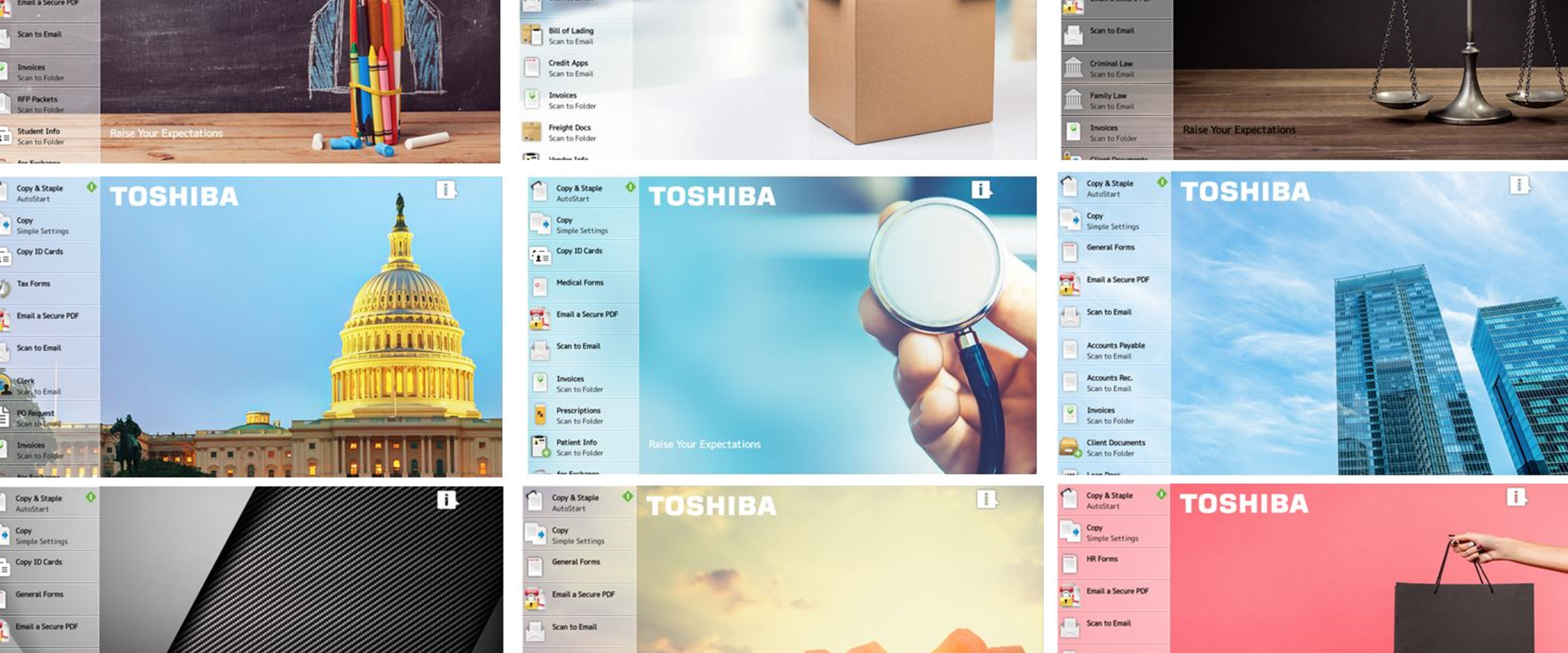 Toshiba's Personalized User Interface