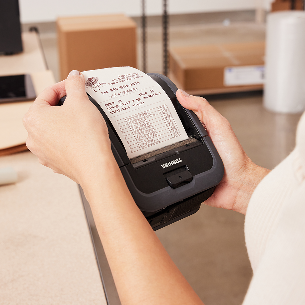 Label & Receipt Printers Support - Toshiba