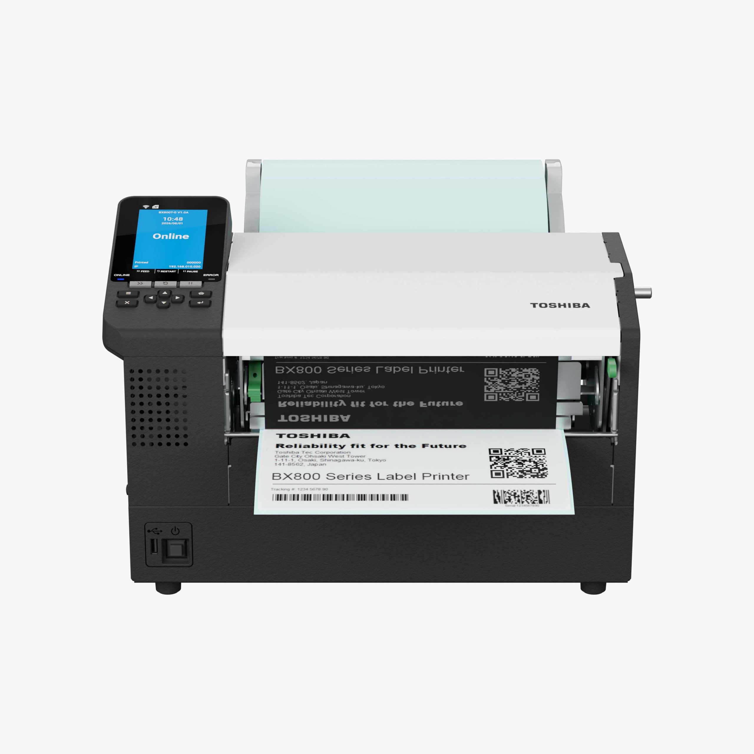 BX820T | 8-Inch Industrial Label Printer | Toshiba Business
