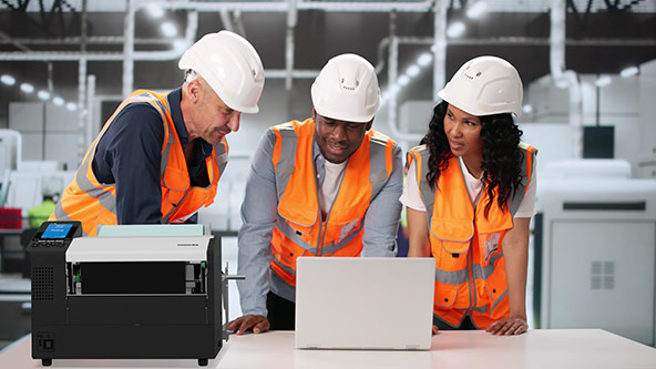 BX820T | 8-Inch Industrial Label Printer | Toshiba Business