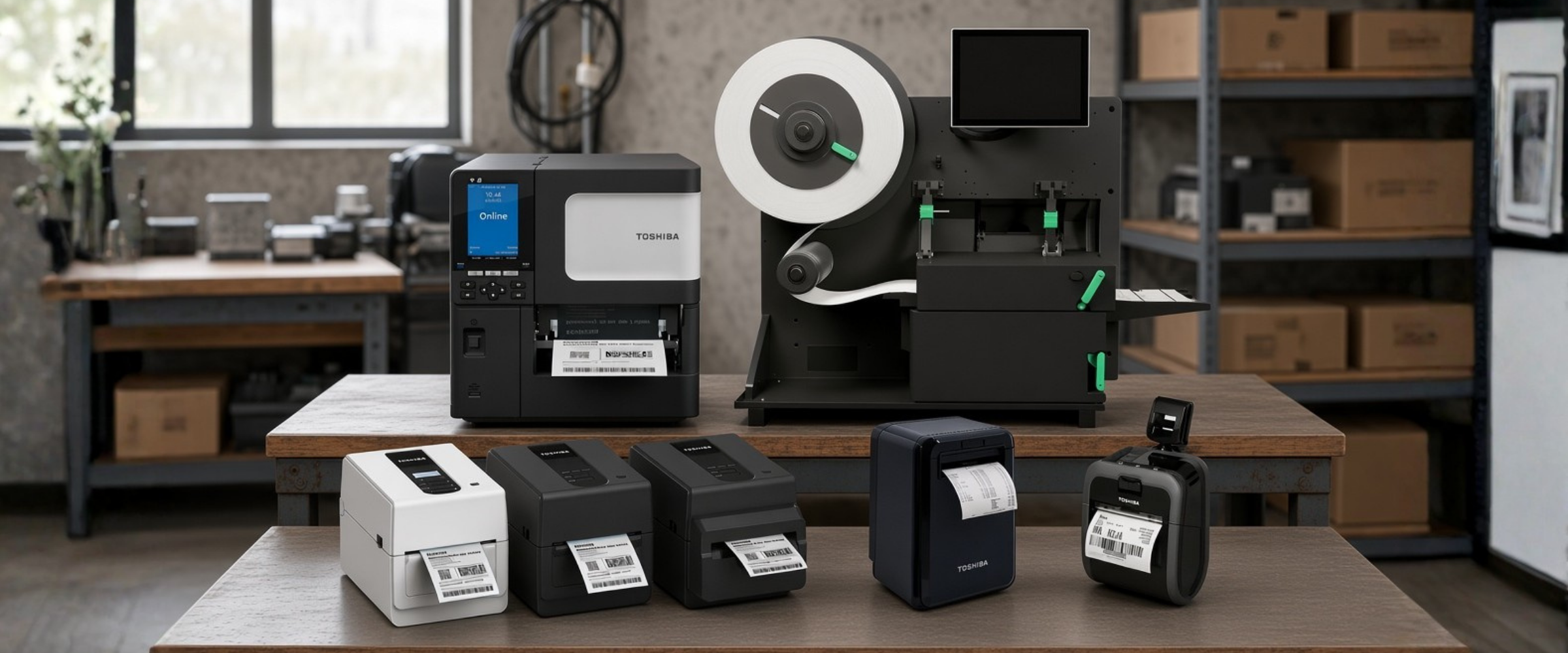 Industrial Labeling with Toshiba BX600 Series - Toshiba