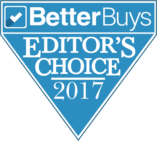 Better Buys: Q3 2017 Editor’s Choice Award” Award